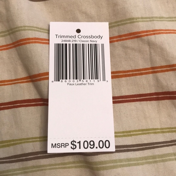 Vera Bradley Blue Velvet Crossbody - Picture 8 of 8